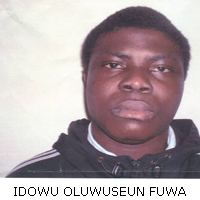 IDOWU OLUWUSEUN FUWA